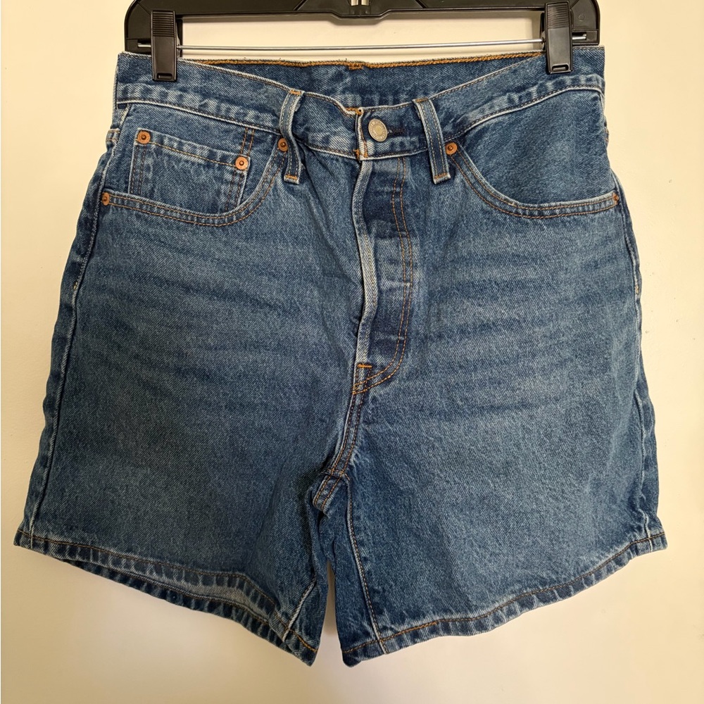 Levi's Women's Blue Jean Shorts